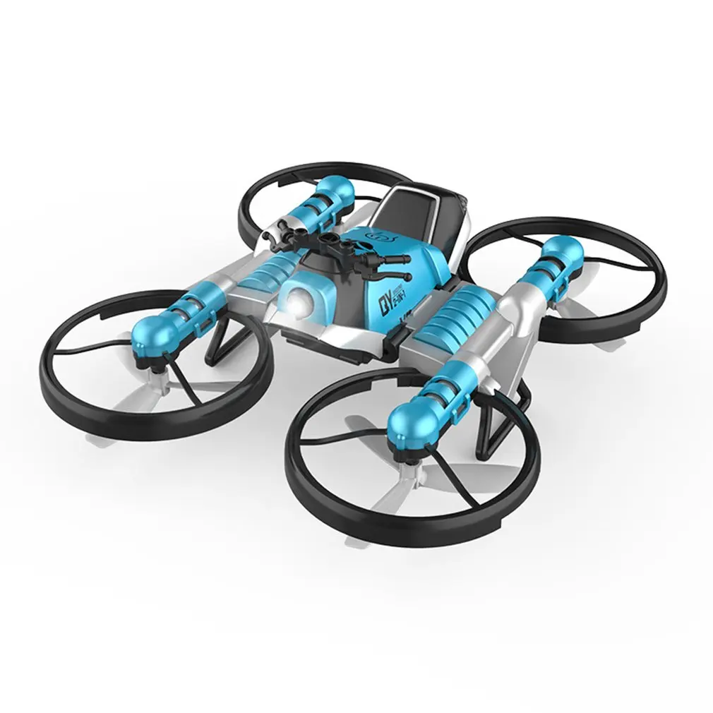 

Watch Remote Control Deformation Motorcycle Folding Four-axis Aircraft Two-in-one Aircraft Toy With Wifi Camera Funny Gift