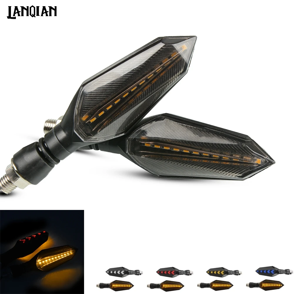 Поворотники для мотоцикла Водонепроницаемый светодиодный светильник стоп