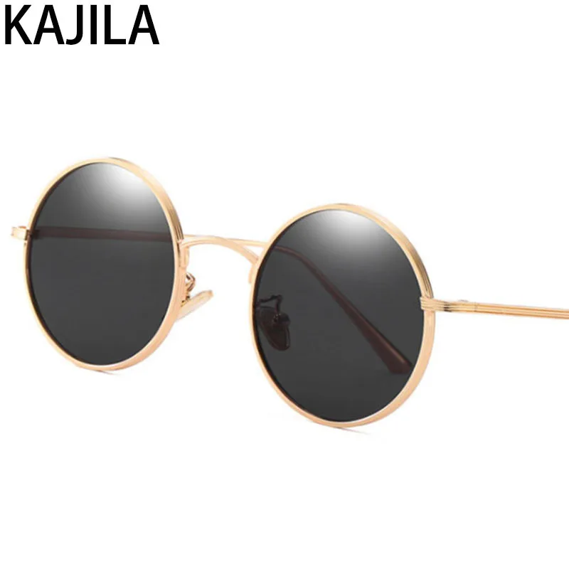 

Steampunk Round Sunglasses Men Luxury Brand Designer Retro Gradient Sun Glasses For Women UV400 oculos de sol masculino 7048