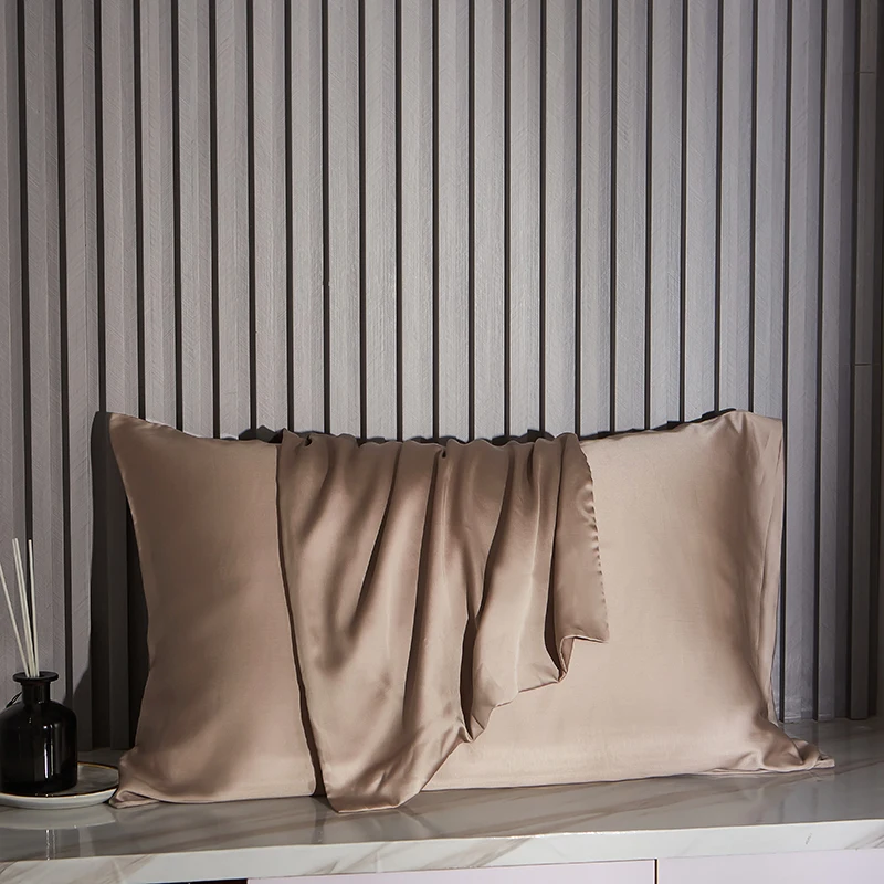 Natural Mulberry Silk Pillow Case 50x70 65x65 100% Real Silk Protect Skin Pillowcase  Customized Bedding Pillow Cases Cover 2