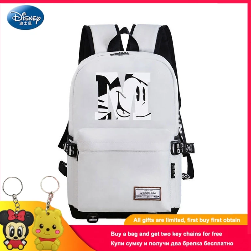 

Disney New Children's Backpack Cartoon Cute Children's Schoolbag Men And Women Student Bag Fashion Waterproof Backpack Schoolbag