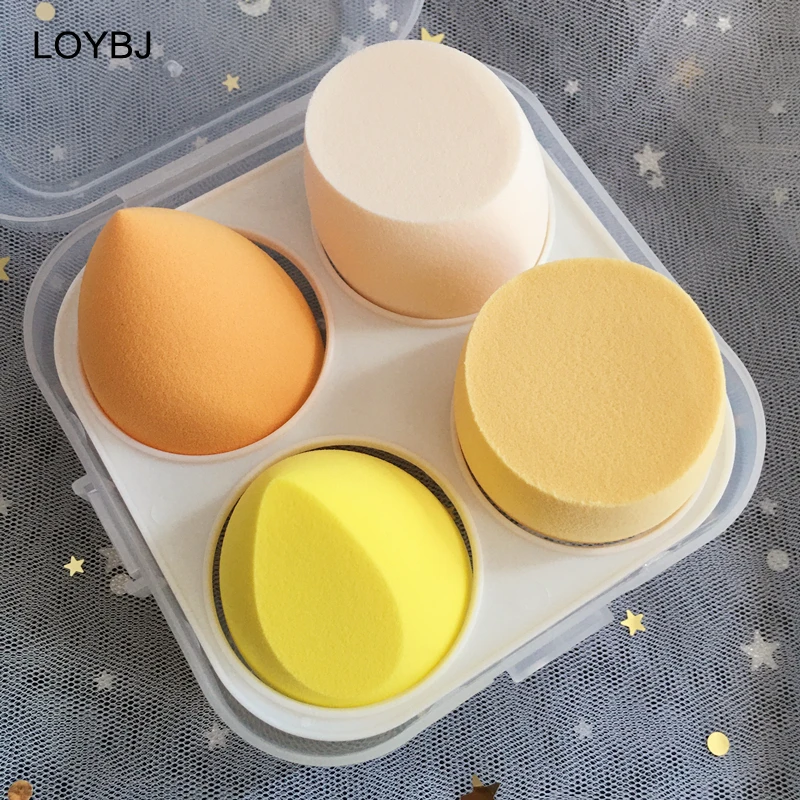 LOYBJ Cosmetic Puff Set Beauty Egg Blender Smooth Makeup Sponge Powder Liquid Foundation Concealer Cream Women Face Make Up Tool makeup sponge set makeup sponge powder puff makeup puff makeup tool set makeup puff set powder puff set cosmetic powder puff set
