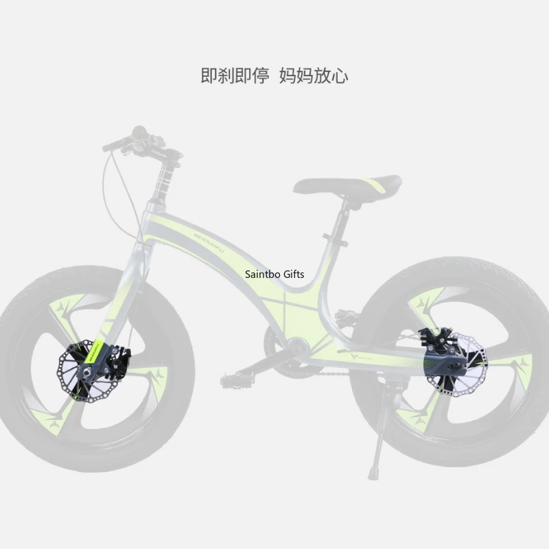 Children's Bicycle Magnesium Alloy 20-inch Mountain Student Vehicle Disk Brake Single-speed Child Bicycle Bicycle