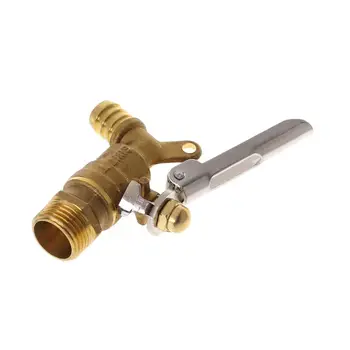 

1/2\" Garden Outdoor Brass Faucet Public Places Lockable Water Tap Single Hole