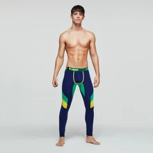 Лидер продаж, эластичные теплые леггинсы, спортивная одежда, модные спортивные штаны, кальсоны, дышащий хлопок, уличные спортивные штаны для мужчин, термо