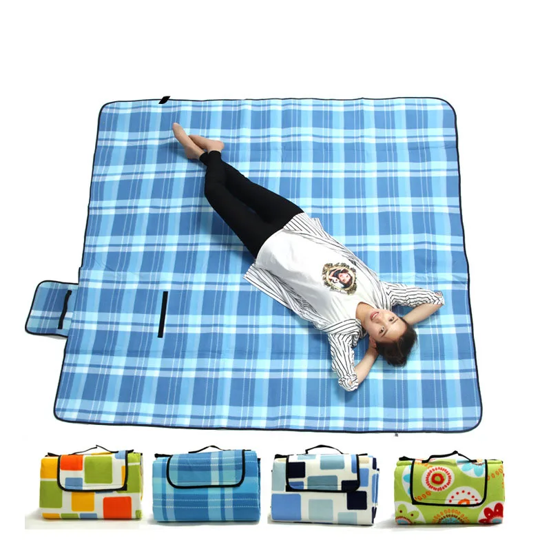 200 см Бархатный коврик для пикника, для улицы, для кемпинга, палатки, коврик для ребенка, влагостойкая, для ползания, сумка для пляжного коврика, для кемпинга, для сна, палатки, наматрасники