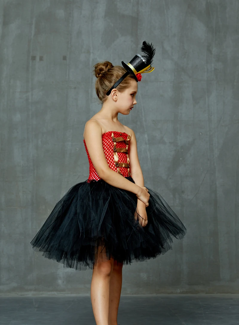 Карнавальное платье-пачка Ringmaster с повязкой на голову; нарядное платье на день рождения для девочек; костюм для косплея на Хэллоуин с изображением Льва