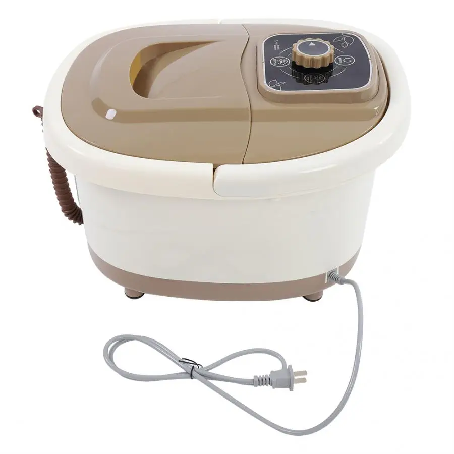 

220V Automatic Electric Roller Feet Basin Heating Foot Tub Foot Massage Machine Foot Spa Bath Massager