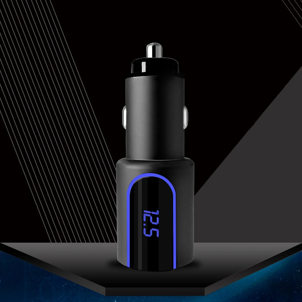 30 Вт Быстрая зарядка 3,0 USB C автомобильный Зарядное устройство 5V 5.4A светодиодный Дисплей для мобильного телефона Зарядное устройство быстрой Тип C Телефона Зарядное устройство