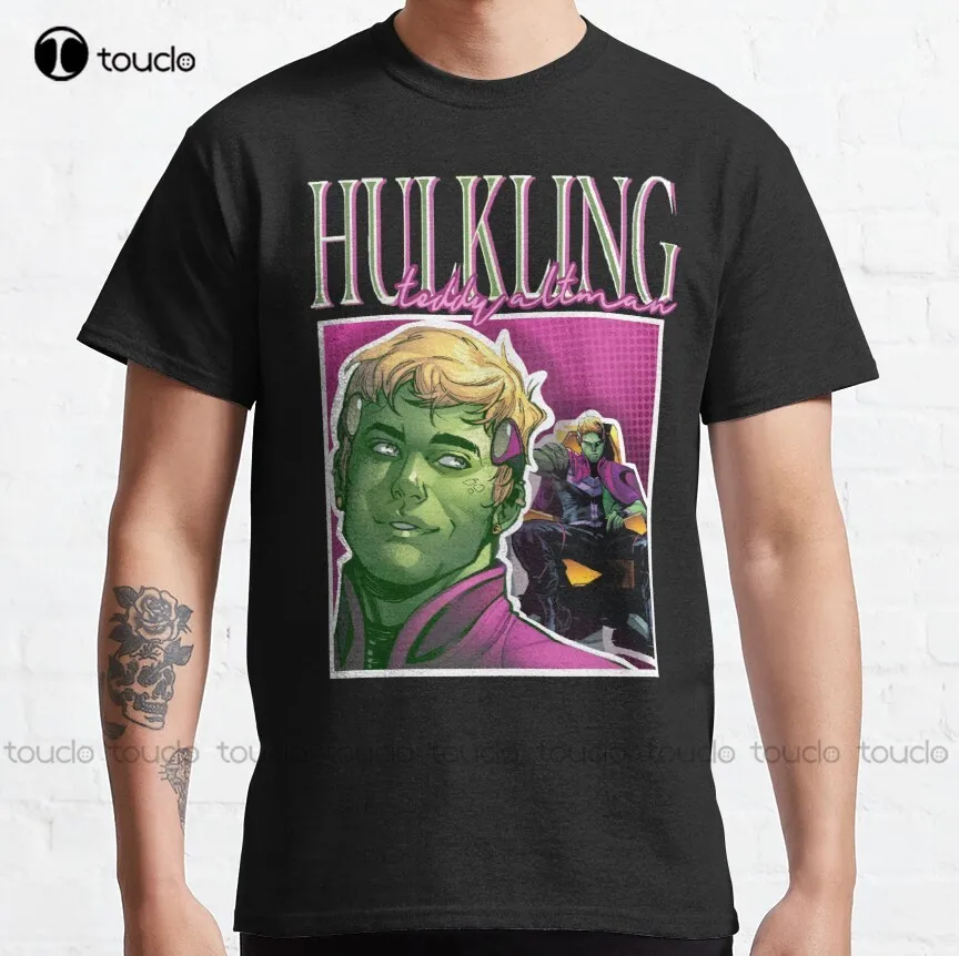 Hulkling | Классическая футболка Teddy Altman для мужчин индивидуальная подростков в стиле