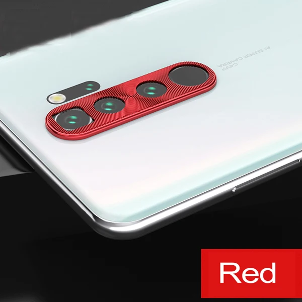 Red Защитный кольцевой чехол для камеры для Xiaomi Redmi Note 8, чехол, металлический чехол для объектива телефона для Xiomi Redmi Note 8 Pro 8Pro 8 T, чехол - Цвет: Red