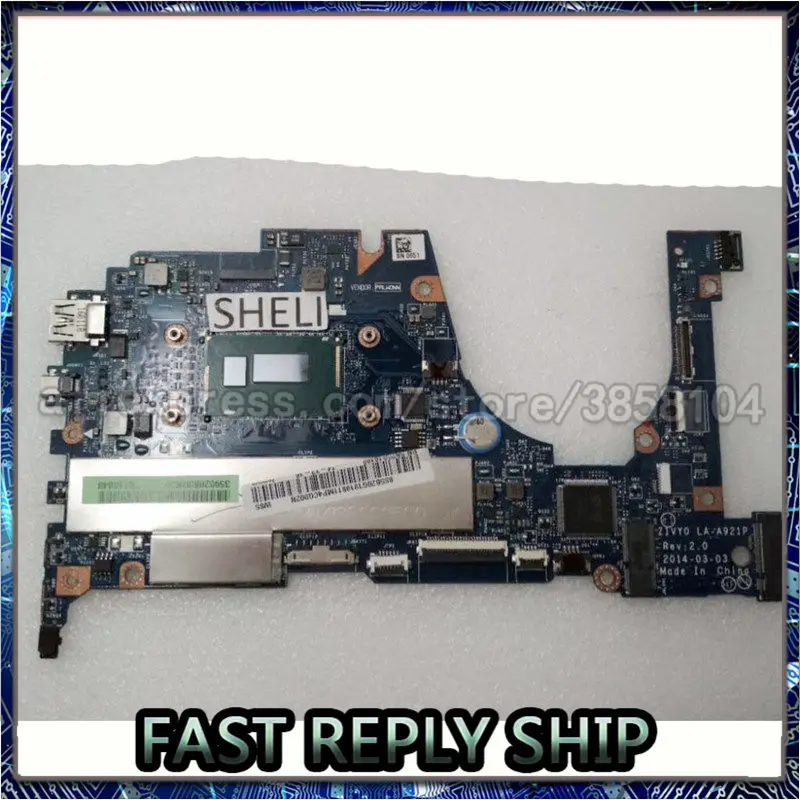 Материнская плата SHELI для Lenovo Yoga 2 13 с фотооборудованием 8G 5B20G19198|Материнские