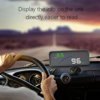 

Hot P9 hud head up display two display model car speed projector display the speedometer on the car HUD speed car accessories