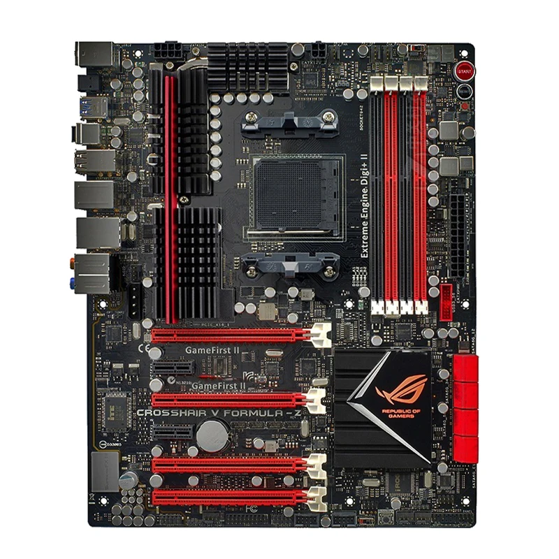 

For ASUS Crosshair V Formula-Z Desktop motherboard AMD 990FX Chipset Socket AM3/AM3+ DDR3 32GB SATA3.0 USB3.0 100% test intact