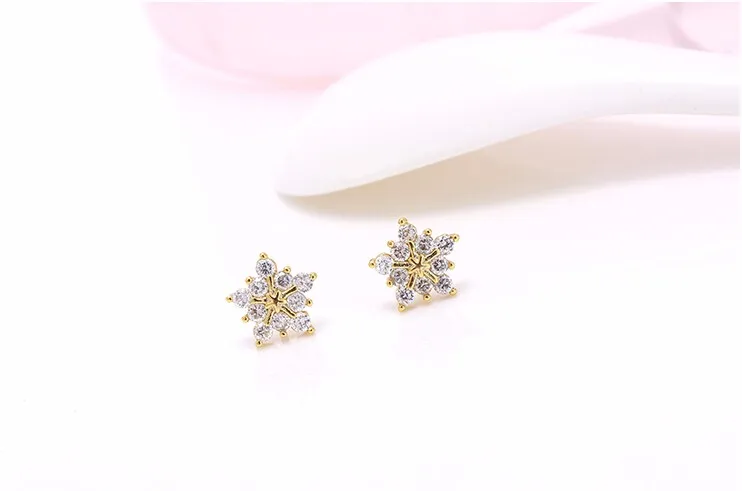 Женские серьги из серебра 925 пробы с фианитами|earrings prom|earring boxearrings pink |