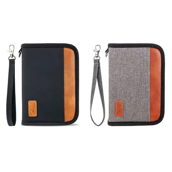 

Portable Passport Holder RFID Travel ID Credit Card Case Protector Organizer Cover