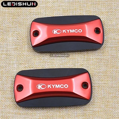 Спереди бачок Кепки для KYMCO центре 125 200 300i 350 200i DT300i DT350i K-XCT 125 300 XCITING 250 300 350 400 S400 - Цвет: Красный