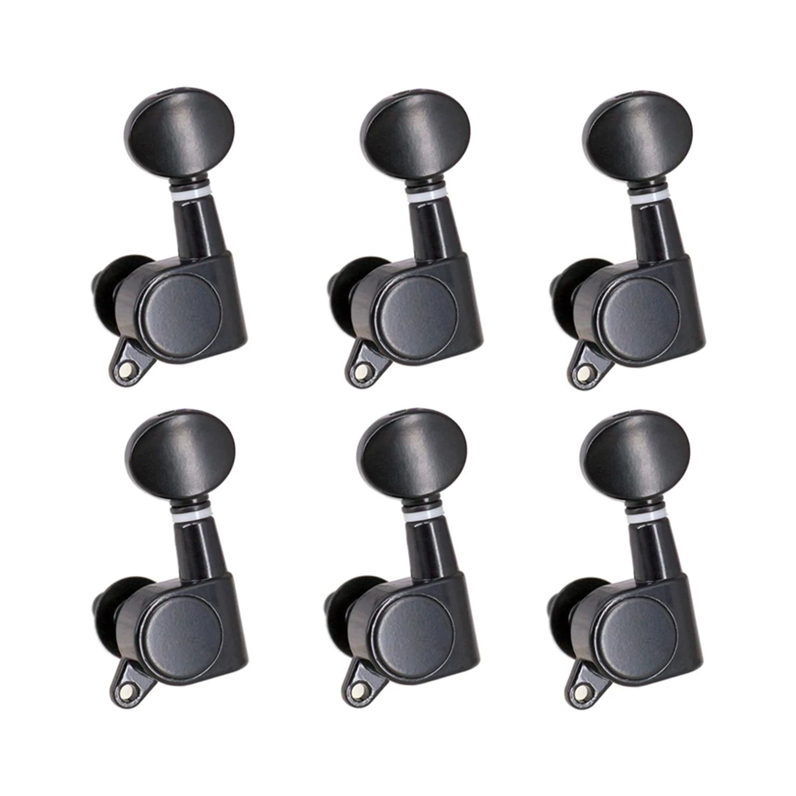 Description Picture 6 of itemGuitar String Tuning Pegs Tuning Machines Machine Head Tuning Keys Oval Button for Electric Guitar Acoustic Guitar Chrome