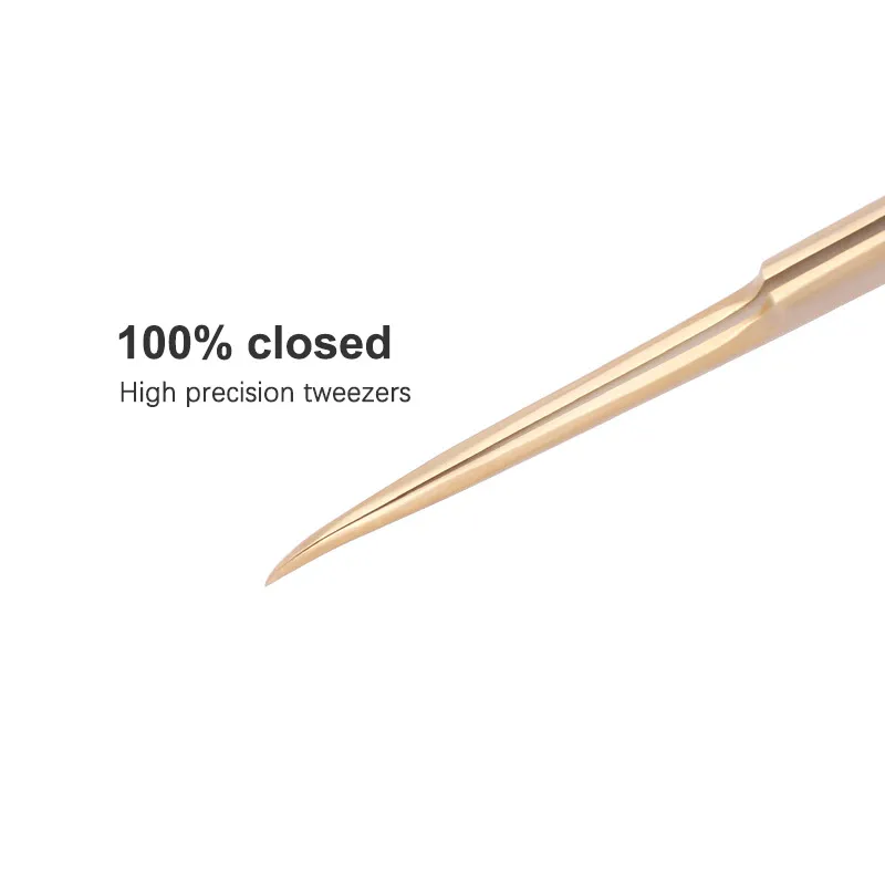 Professional Stainless Steel Eyebrow Eyelash Tweezers
