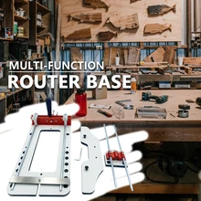 

Woodworking Locator Engraving Machine Alloy Steel Drilling Template Adjustable Punching Locator Household Woodworking Supplies