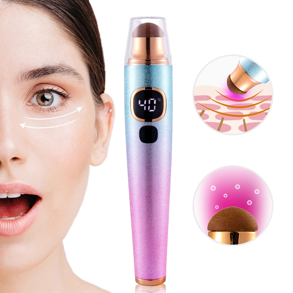 Night eye Beaute Eyelid Roller 6個セット Cala Sonic Facial Massager and Under Eye Stone (67525) – EP