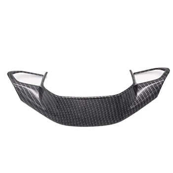 

Car Styling Accessories for Peugeot 3008 GT 4008 5008 ABS Carbon Fiber Sticker Steering Wheel Trim Decorative Frame Cover 2018