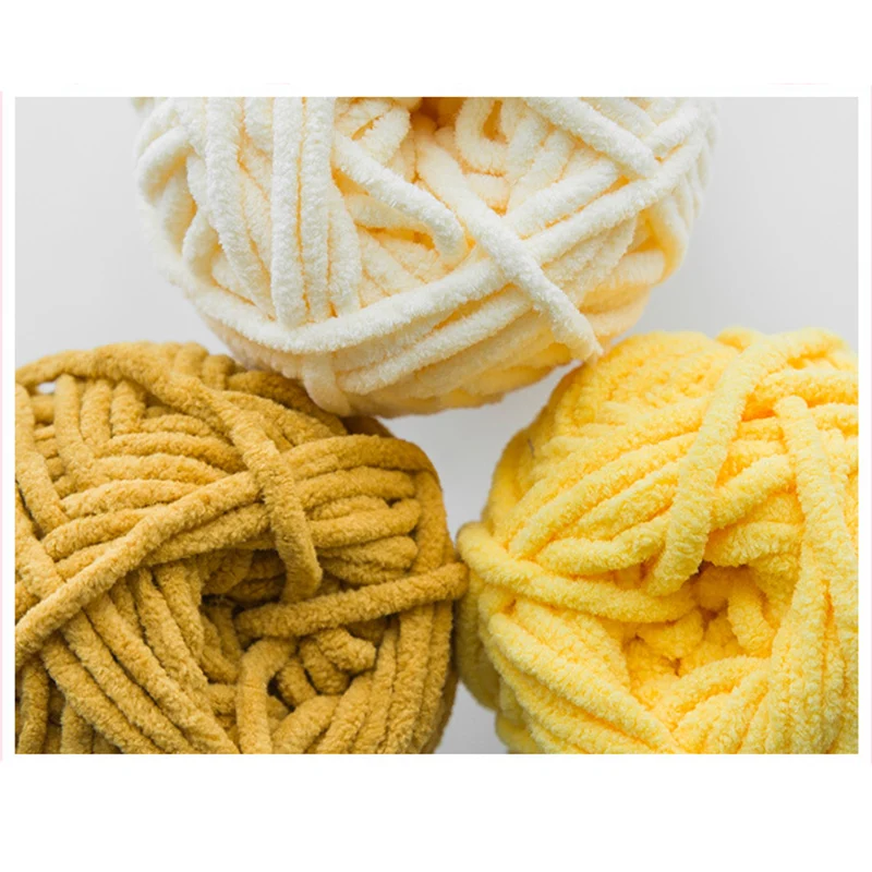 50g/Ball DIY Knitting Yarn Wool Line Baby Scarf Hat Soft Thickness Lanas Crochet Thread Chunky Wholesale 6