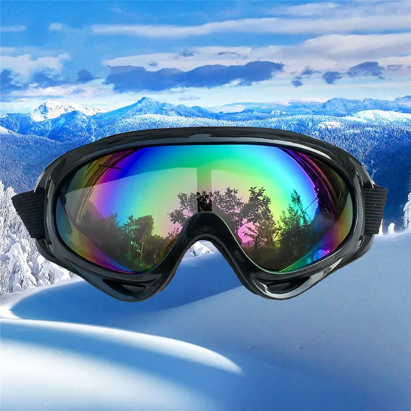 Gafas de esquí a prueba de viento para invierno, 1 Uds., gafas cs para deportes al aire libre, gafas de esquí UV400 a prueba de polvo para ciclismo de Moto