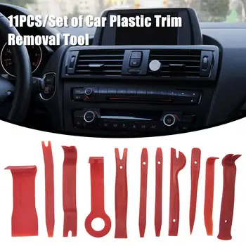 

11PCS/Set Car Trim Removal Tool Plastic Audio GPS Car Panel Removal Tool Dash Moulding Trim Interior Exterior Pry Tools