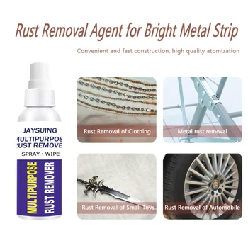 

50ml Rust Remover Window Rust Inhibitor Wheel Hub Screw Derusting Spray For Derusting Metal Parts Car Maintenance Cleaning Agent
