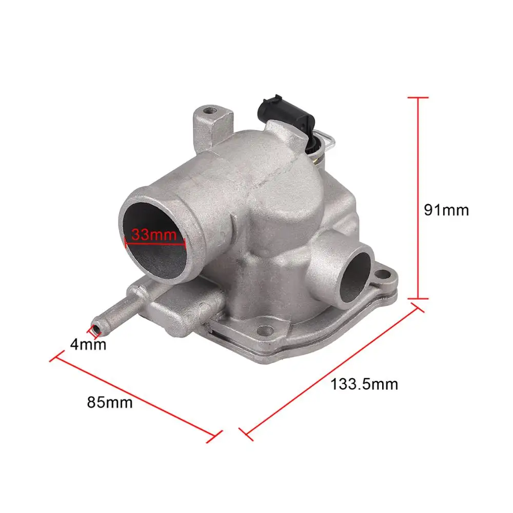 AUTOUTLET для нового термостата с прокладкой 92 ° C Mercedes Benz CLASS W203 C204 E W211 S211|Термостаты и