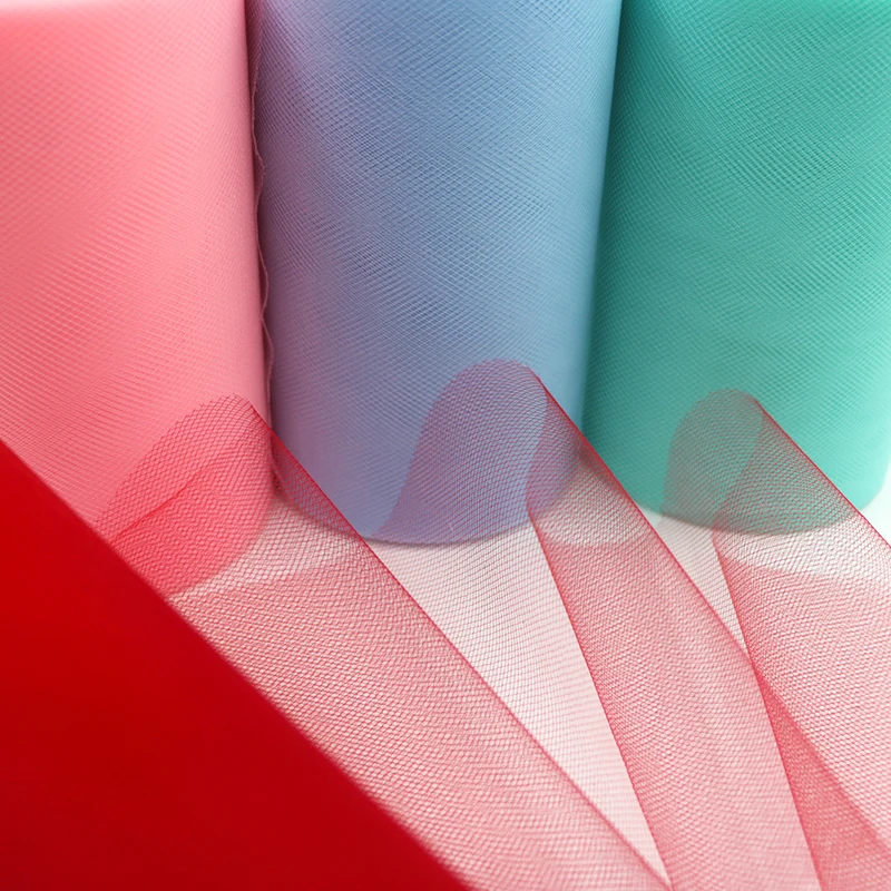 91m x 15 cm! Tessuto in rotolo di tulle per decorazioni artigianali Tutu Matrimoni Costumi Gonne Feste Regalo Fiocco baby shower, Molti colori disponibili. (Rosa