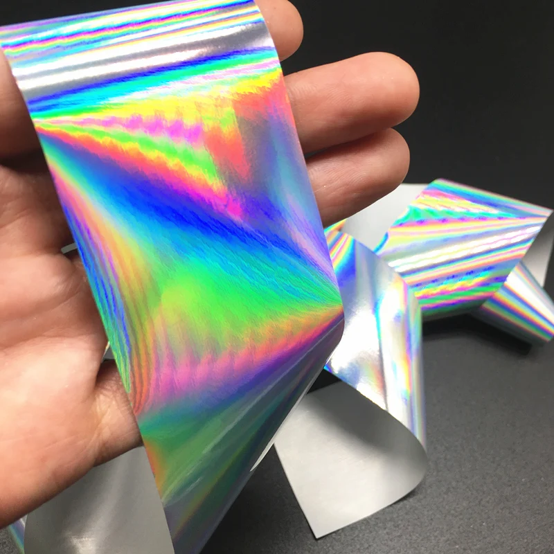 Holographic Nail Foil Stickers Mirror Effect Nail Art Transfer Paper 1m nail stickers,nail art decoration,nail decals,nail art tools