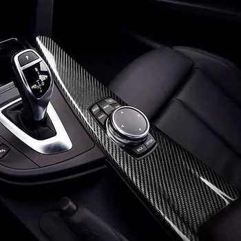

Car Accessories Carbon Fiber Interior Multimedia Panel Cover Trim for BMW 3 Series F30 F34 4 Series F33 F36 2014-2018