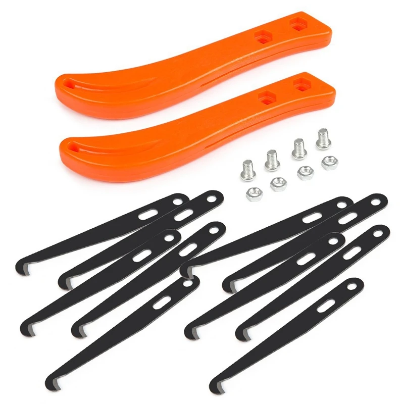 HLZS-12Pcs инструмент для удаления затирки, скребка краев, набор инструментов для кухни, ванной комнаты, спальни