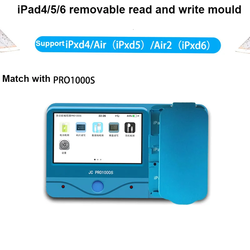 JC PRO1000S Non-удаление NAND программер SN чтения и записи инструмент для iPad 2/3/4 5 6 iPad Air 1 2 iPad 2/3/4, 5, 6, iPad Air 1 2 iCloud