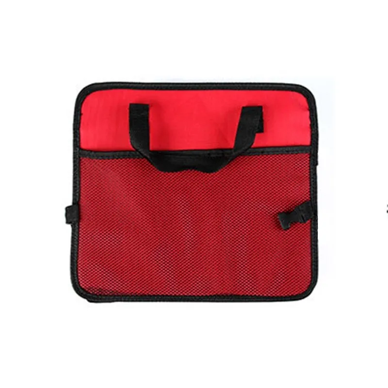 Auto Accessories Storage Bag Organizer Multi-Pocket Large Capacity Folding Bags Car Truck Cargo Container Box Stowing Tidying - Название цвета: red