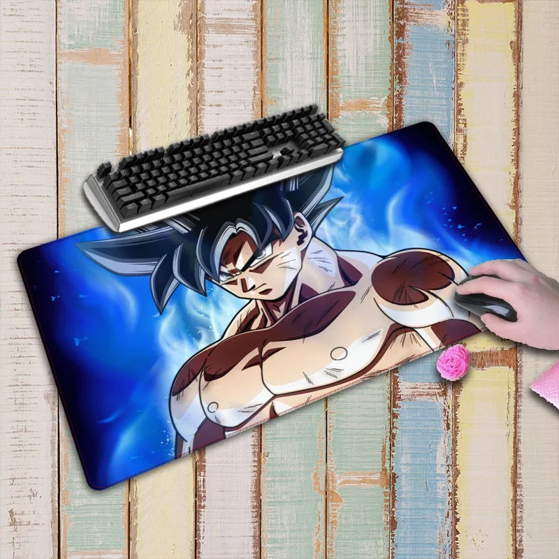 Goku de Dragon Ball Z gran juego almohadilla para Mouse de velocidad  Lockedge tapete de mesa para teclado de escritorio Mat portátil alfombrilla  para jugador|Alfombrillas de ratón| - AliExpress
