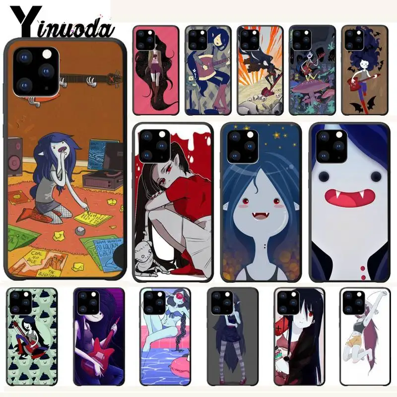 Роскошный чехол для телефона Yinuoda Adventure Time Marceline Iphone 5s Se 6 6s 7 8 Plus X Xs Max Xr 11 Pro чехлы