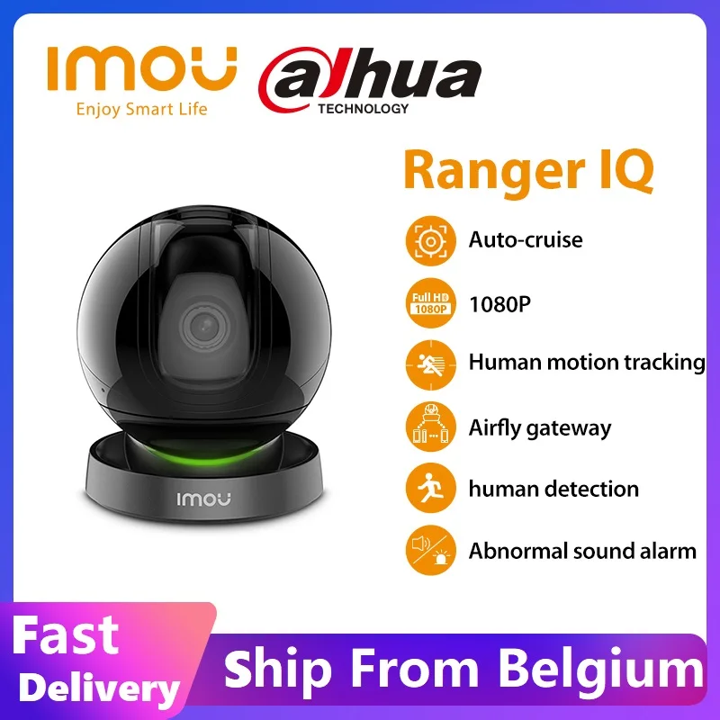 IP камера Dahua Imou Ranger IQ Полностью подключенная AI Камера наблюдения Starlight Night Vision 360