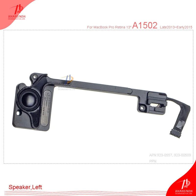 Hanxunda 923 00509 0557 динамик для MacBook Pro 13 &quotRetina A1502 замена Mid 2012 до 2015|Компьютерные кабели