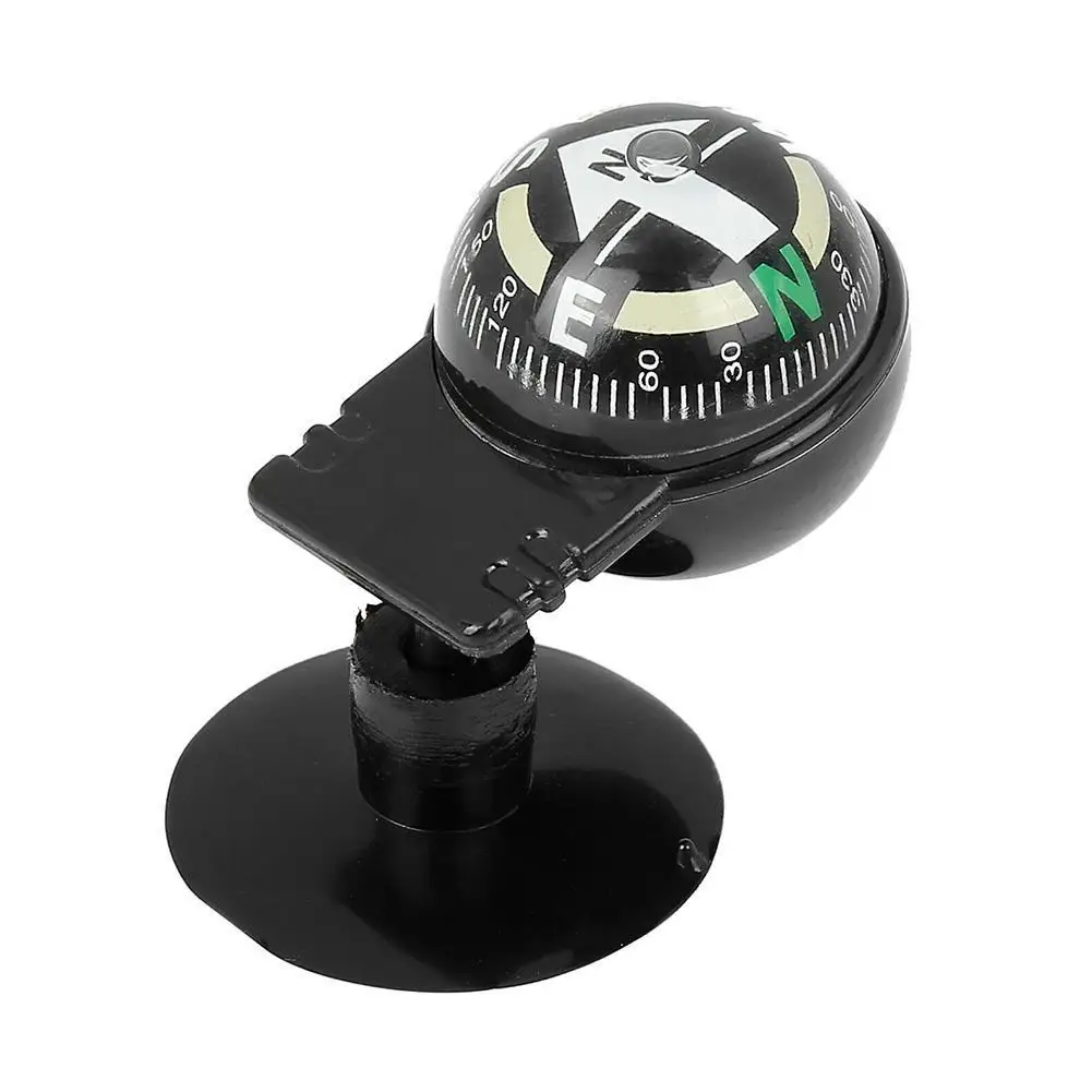 Car Boat Truck Suction Pocket Dashboard Dash Mount Mini Navigation Compass Ball 