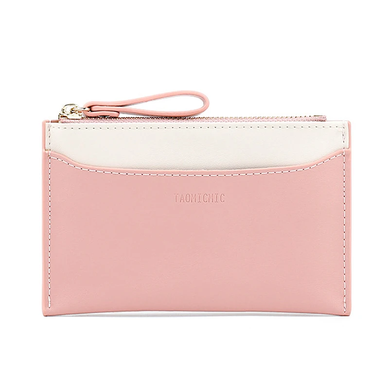 

2020 Fashion Women Wallet Multifunction Contrast Color Clutch Bag Multi SlotsCredit Card Holder for Travel Female Coin Pocket