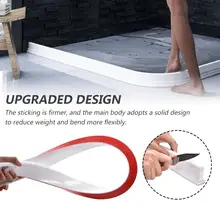 Стопор для воды для ванной комнаты, перегородка для воды, сухой влажный разделительный шлагбаум, резиновая плотина, кремниевый водный блок, аксессуары 80/120/150 см