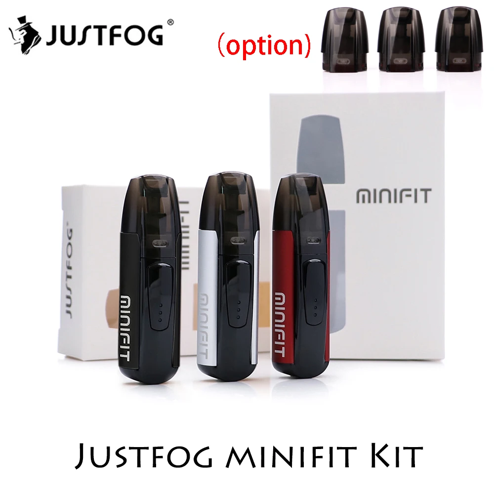 Стартовый набор Justfog minifit 370 мАч мини стартовый для вейпа и новейший керамический