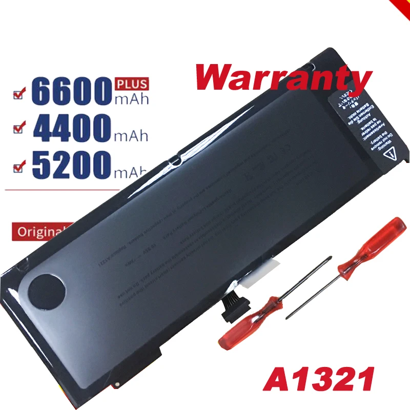 New Special price 10.95V 77.5Wh A1321 Laptop Battery with Tool For Apple  MacBook Pro 15