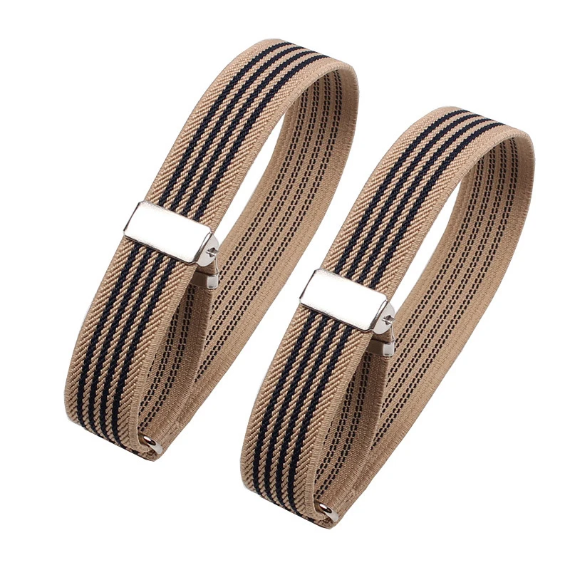 Unisex Elastic Armband Shirt Sleeve Holder Women Men Adjustable Arm Cuffs Bands for Party Wedding Clothing Accessories