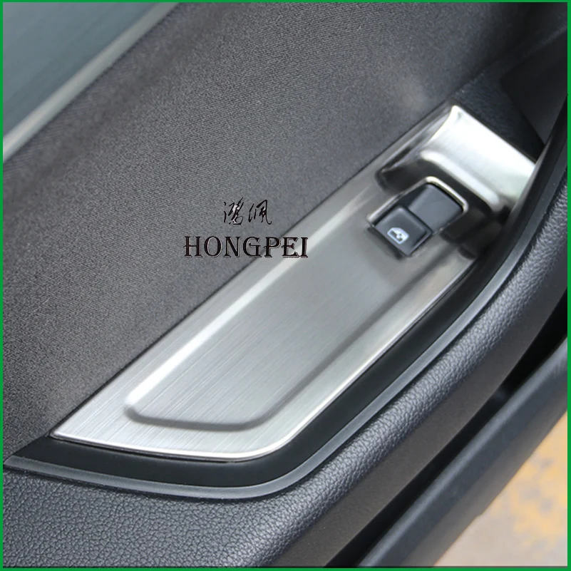 Для Skoda superb левый руль внутренняя дверная ручка переключатель окна лифт панель Крышка отделка автомобиля Стайлинг