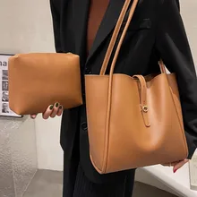 

Large Capacity Women's Tote Bag Luxury Soft Leather Shoulder Bag Big Size Casual Shopper Bag Female All Match Design Handbag Sac