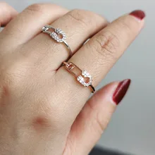 SINLEERY, уникальный дизайн, крошечные кольца с кристаллами в форме штыря, кольца миди, серебро, золото, цвет, женские модные ювелирные изделия, аксессуары JZ048 SSC